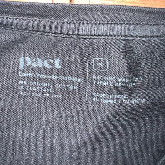 SOLD 

‼️NWOT: Pact Organic Cotton Men’s Cool Stretch Black Long Sleeve - M - Picture 5 of 5